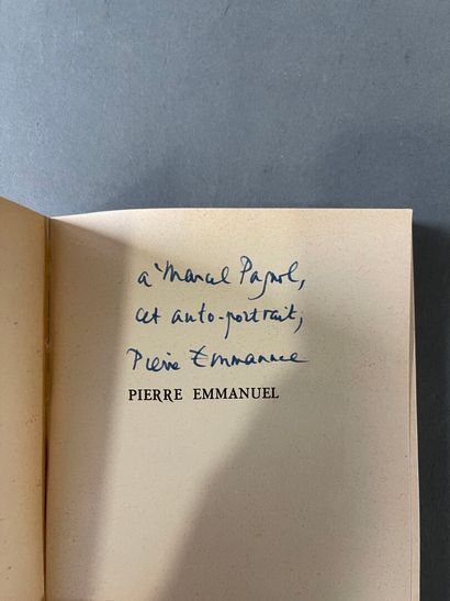 [Envoi] Pierre Emmanuel by Alain Bosquet....