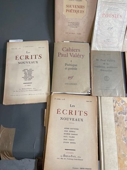 Paul Valéry, good lot of 17 volumes including...