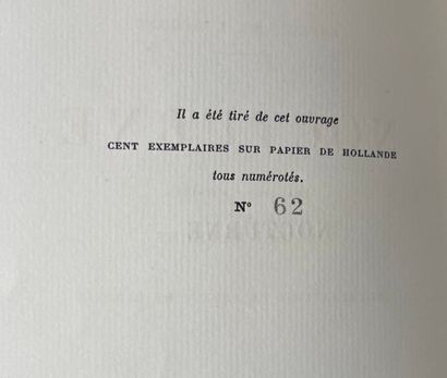 Gabriele d'Annunzio, Nocturne.
Paris, Calmann-Lévy,...