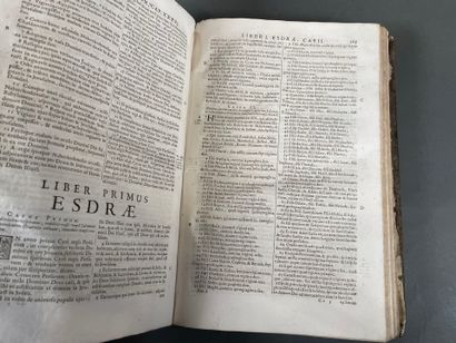 [Bible] Biblia Sacra Vulgatae editionis.
Lyon,...
