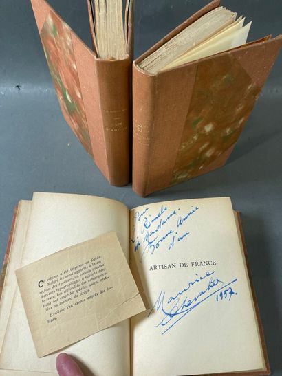 [Envoi] Maurice Chevalier, set of 3 identically...