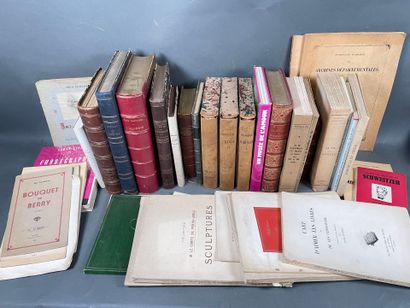 Important lot of around 80 volumes on all...