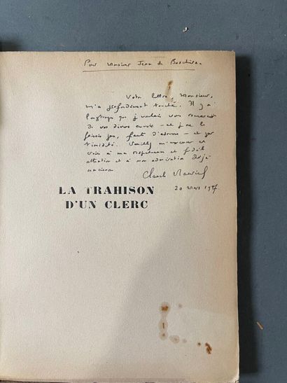 [Envoi] Claude Mauriac, 6 volumes with dispatch:
Introduction...