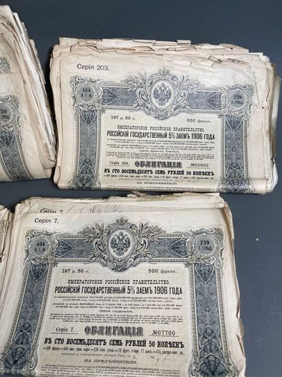 [Russian loans] Large lot (approx. 200, number...