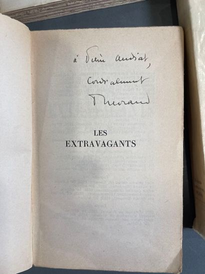 [Envoi] Paul Morand, 9 volumes with dispatch...