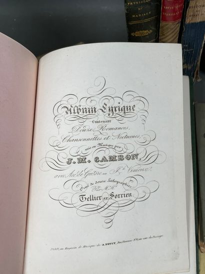 Lot of approx. 10 volumes including Vita...