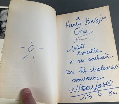 [Envoi, dessin] René Barjavel, two novels...