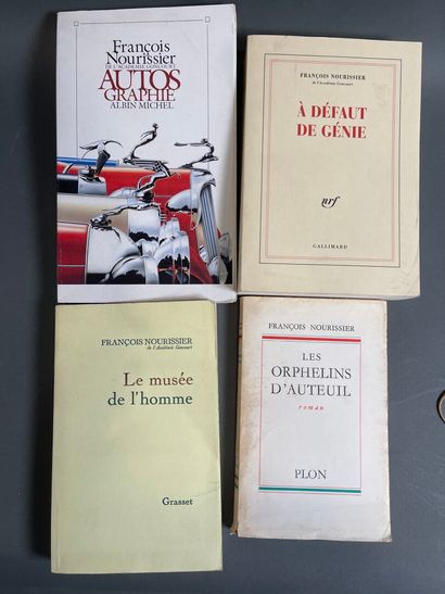 [Envoi] François Nourissier, 4 volumes :...