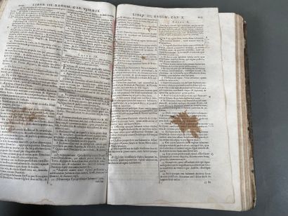 [Bible] Biblia Sacra Vulgatae editionis.
Lyon,...