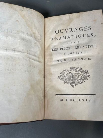 Voltaire, 23 volumes of works, in-8.