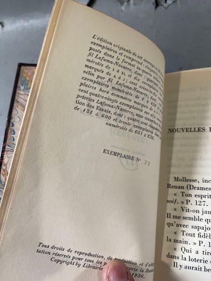 [André Gide, 6 volumes:
Hamlet. Letter to...