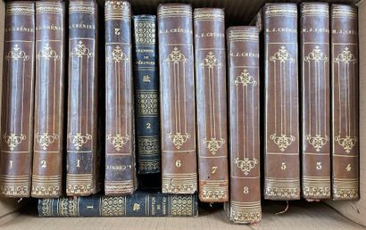 Important lot of around 80 volumes on all...