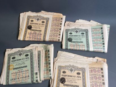 [Russian loans] Large lot (approx. 200, number...