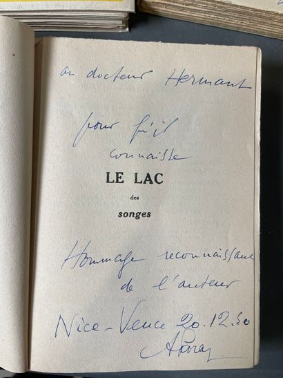 [Albert Paraz, lot of 5 books:
le lac des...