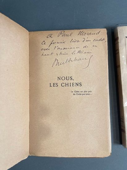 [Envoi] Paul Morand, 2 volumes addressed...