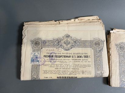 [Russian loans] Large lot (approx. 100, number...