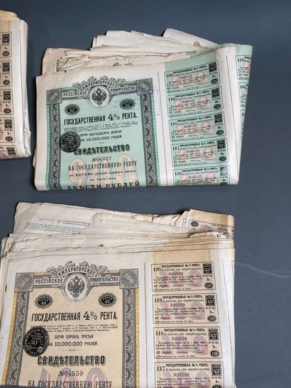 [Russian loans] Large lot (approx. 200, number...