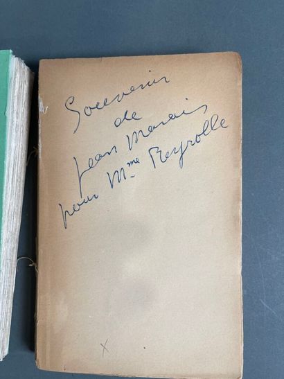 [Envoi] Jean Cocteau, 2 volumes: 
La belle...