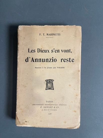 [Envoi] F.T. Marinetti, Les Dieux s'en vont,...