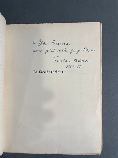 [Envoi] Tristan Tzara, La Face Intérieure....