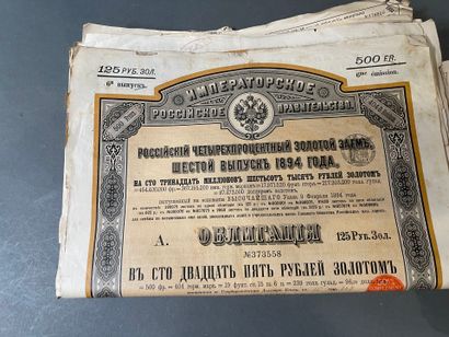 [Russian loans] Large lot (approx. 200, number...