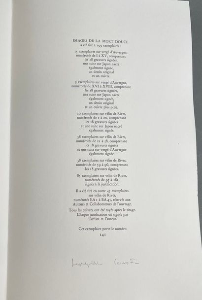 Jean-Paul Guibbert, Images de la mort douce.
S.l.,...