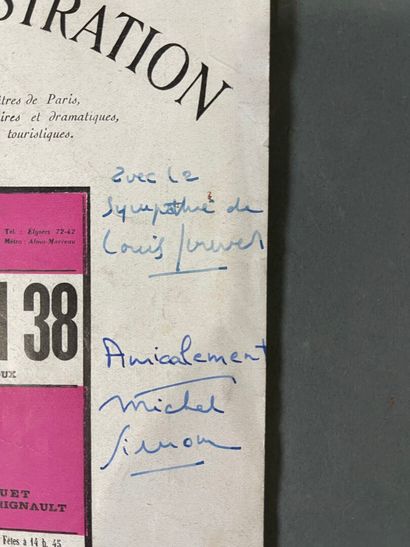 [Envoi] Jean Giraudoux, Louis Jouvet and...