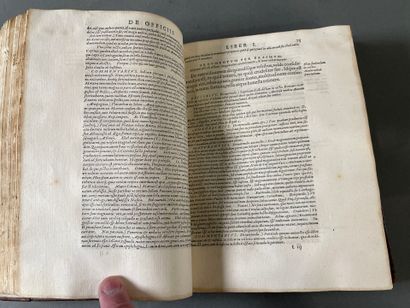 [XVIe] M.T. Ciceronis ad M.filium de Officiis...