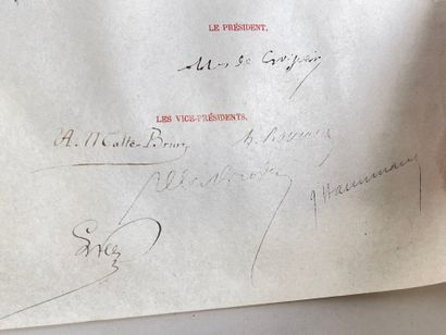 [Indochine] Diploma of admission to the Indo-Chinese...