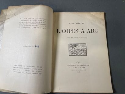 Paul Morand, Arc lamps. 
Paris, Au sens pareil,...