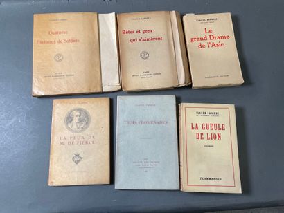 [Claude Farrère, 6 volumes:
Le grand drame...