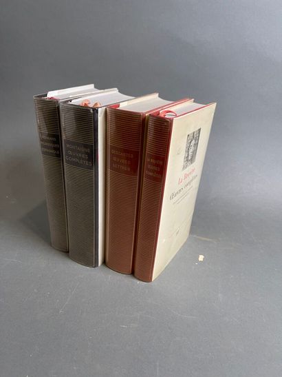 [Pléiade] 4 volumes : Descartes, La Bruyère,...