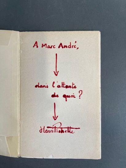 [Envoi] Henri Pichette, Tombeau de Gérard...
