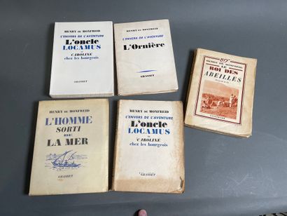 [Envoi] Henri de Monfreid, 5 vol. 
l'ornière....