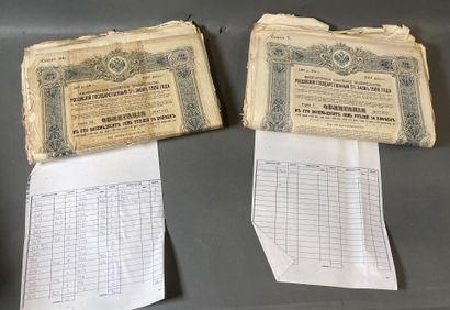 [Russian loans] Large lot (approx. 200, number...