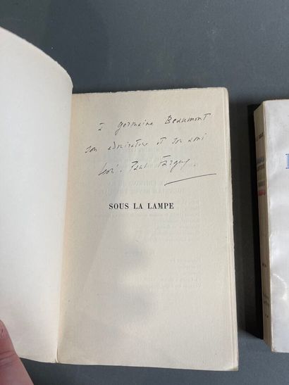 [Léon-Paul Fargue, two volumes with dispatch:
Lanterne...