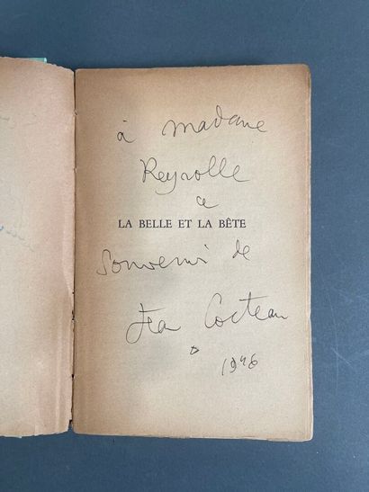 [Envoi] Jean Cocteau, 2 volumes: 
La belle...