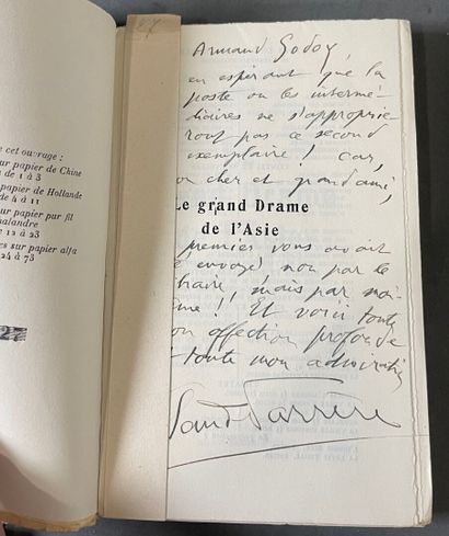 [Claude Farrère, 6 volumes:
Le grand drame...