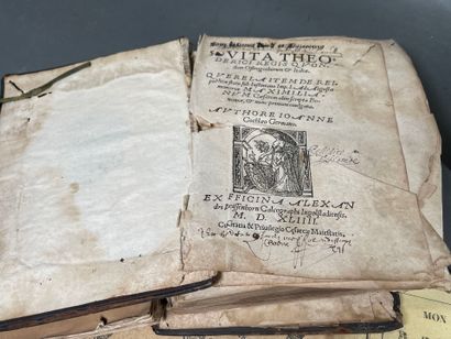 Lot of approx. 10 volumes including Vita...