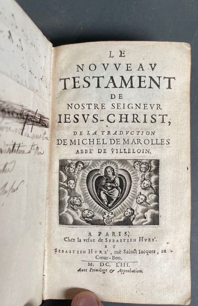Michel de Marolles, Le nouveau Testament...