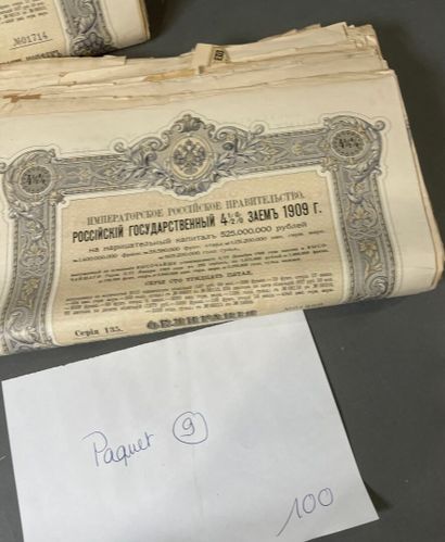 [Russian loans] Large lot (approx. 200, number...