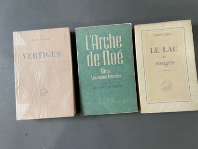[Envoi] Albert Paraz, 3 volumes: 
Vertiges,...