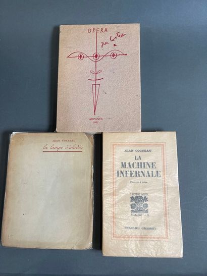 [Envoi] Jean Cocteau, 3 volumes:
La machine...