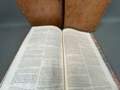 [Droit] Pandectae Justinianeae. 
Lyon, Bernuset,...
