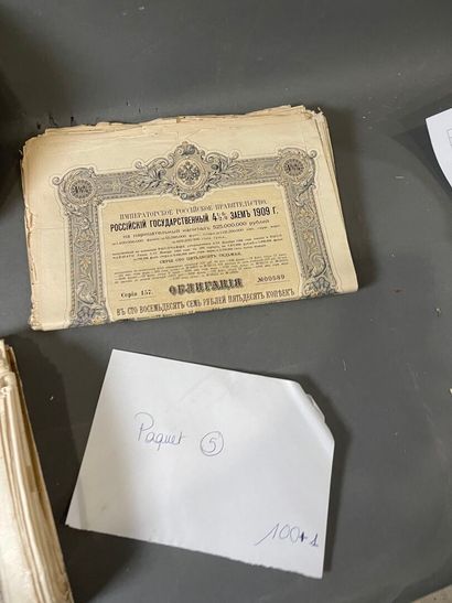 [Russian loans] Large lot (approx. 200, number...