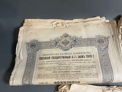 [Russian loans] Large lot (approx. 200, number...