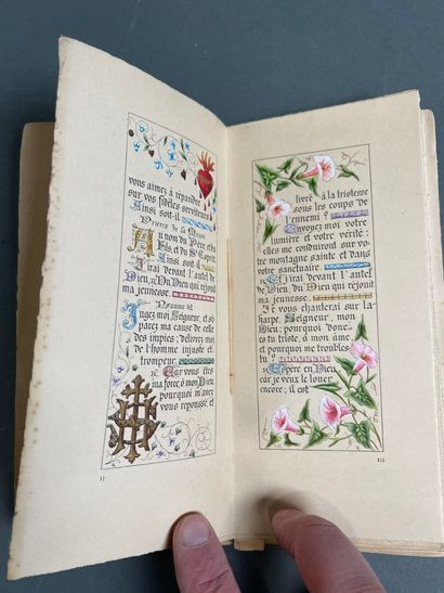 [gouache] Ordinaire de la messe. 
Impression...
