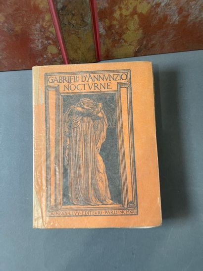 Gabriele d'Annunzio, Nocturne.
Paris, Calmann-Lévy,...