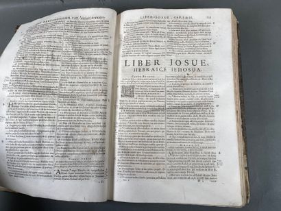 [Bible] Biblia Sacra Vulgatae editionis.
Lyon,...