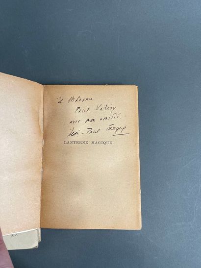 [Léon-Paul Fargue, two volumes with dispatch:
Lanterne...